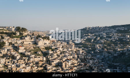 Silwan, Gerusalemme, Israele Foto Stock