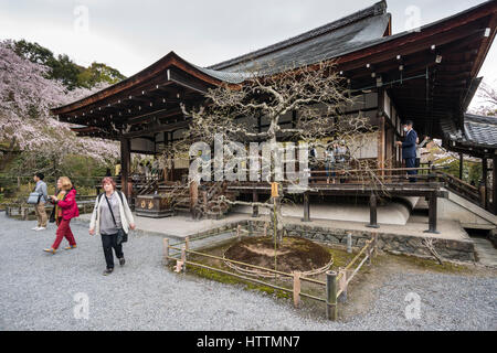 Tenryu ji, Sagano district, Kyoto, Giappone Foto Stock