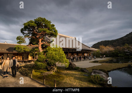 Tenryu ji, Sagano district, Kyoto, Giappone Foto Stock