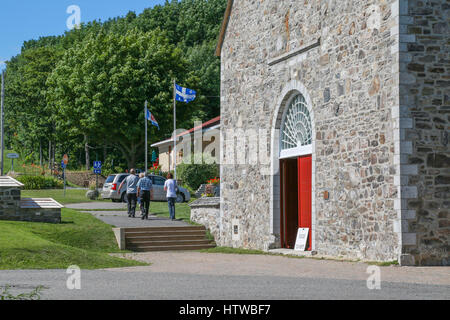 Chiesa di San Francesco di Sales, Ile d'Orleans Foto Stock