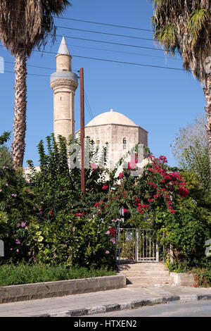 Chiesa di Agia Sophia nella zona di Moutallos, Ktima Paphos. Una moschea fino al 1974. Foto Stock