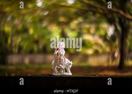 Sfondi astratti con latte di olio e acqua Foto Stock