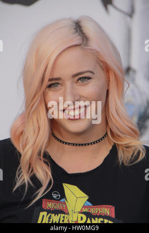 Los Angeles, Stati Uniti d'America. 22 Mar, 2017. Lily Marston 03/22/2017 "Power Rangers Premiere detenute a Westwood Village Theatre di Westwood, CA Foto: Cronos/Hollywood News Credito: Cronos/Alamy Live News Foto Stock