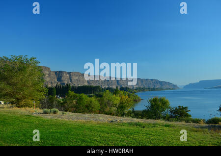 Columbia River, nello stato di Washington, USA Foto Stock