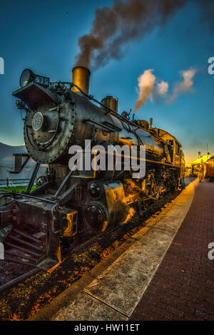 Strasburgo Railroad, Lancaster, PA. La più antica opera continuamente railroad nell'emisfero occidentale e il più antico ente di pubblica utilità nel Commonwe Foto Stock