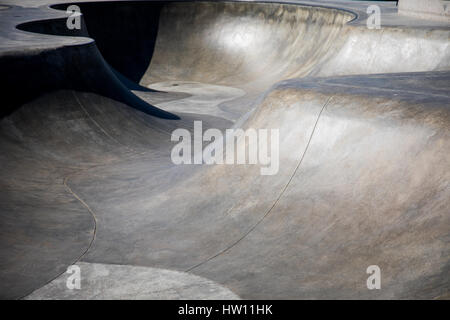 Parco di pattinaggio Venice Beach Foto Stock