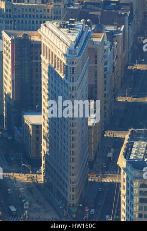 Stati Uniti d'America, New York New York City, Manhattan, Empire State Building Observatory Foto Stock