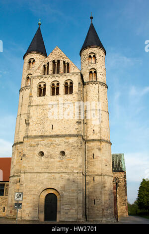 Il monastero Unser Lieben Frauen è stato trovato nell'anno 1015 a Magdeburgo. Per lunghi anni fu un Premonstratensians Abbey. Das Kloster Unser L Foto Stock