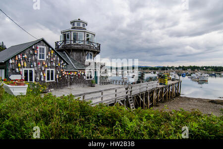 Porto basso, Tremont, Maine Foto Stock