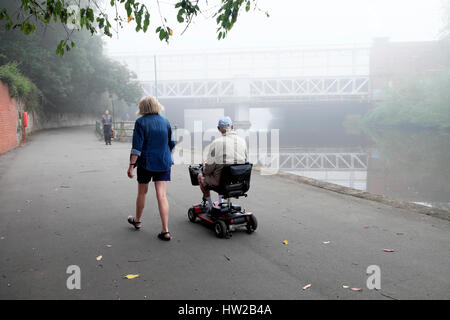 Shrewsbury, Shropshire, Regno Unito KATHY DEWITT Foto Stock