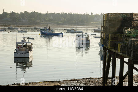 Porto basso, Tremont, Maine Foto Stock