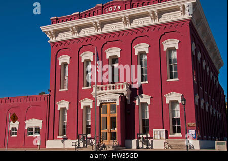 Courthouse, Eureka, Nevada Foto Stock