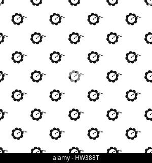 Flower s,ler pattern, stile semplice Illustrazione Vettoriale