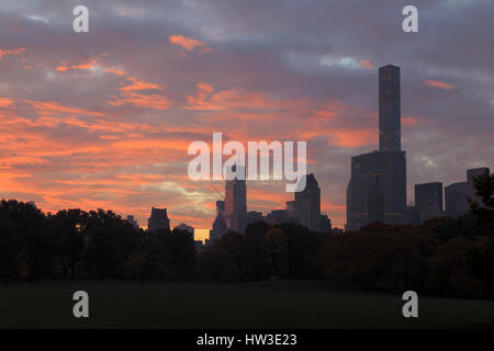 Stati Uniti d'America, New York City, Manhattan Central Park Foto Stock