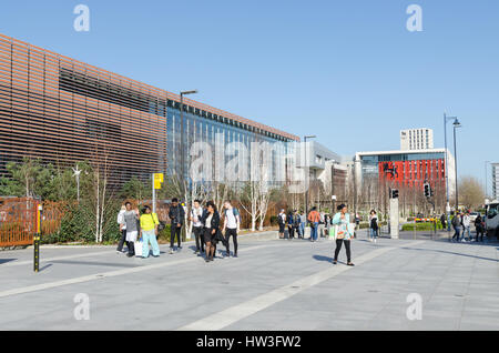 Millenium Point in Birmingham's Eastside Foto Stock