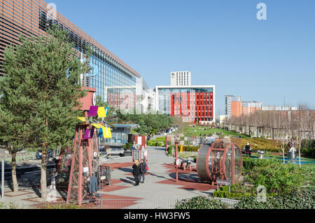 Millenium Point in Birmingham's Eastside Foto Stock