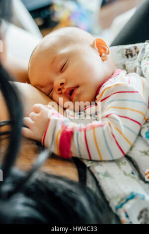 Azienda madre bambino figlia Foto Stock