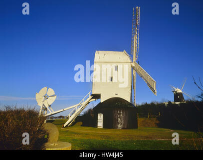 Jack & Jill mulini a vento. Clayton. West Sussex. In Inghilterra. Regno Unito Foto Stock