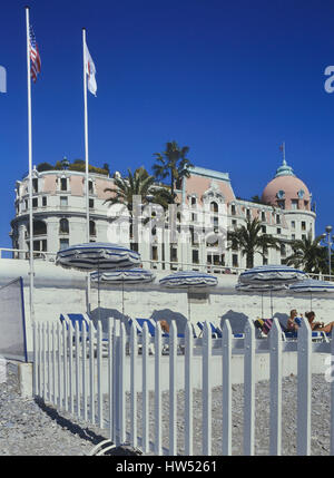 L'Hotel Negresco. Nizza. Francia Foto Stock