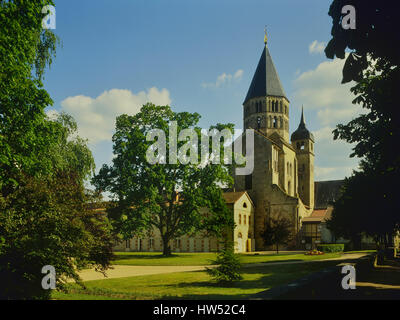 Abbazia di Cluny, Cluny, Saône-et-Loire, sud della Borgogna, Francia Foto Stock