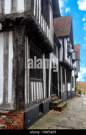 Salters Hall, Sudbury, Suffolk, Regno Unito. Nel 1450 circa. Grado 1 edificio elencato Foto Stock