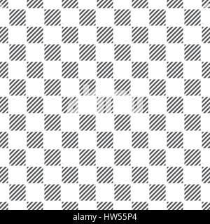 Moderno modello senza giunture. Abstract background testurizzato. Elegante texture geometriche con strisce di ripetizione delle piazze. Carta tagliata. Elemento vettore di graphi Illustrazione Vettoriale