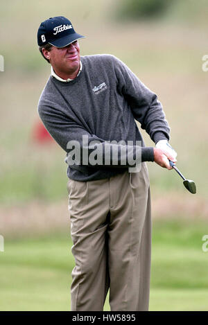 STEVE ELKINGTON AUSTRALIA OPEN MUIRFIELD SCOZIA 18 Luglio 2002 Foto Stock