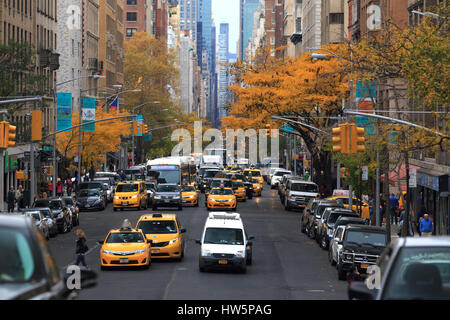 Stati Uniti d'America, New York City, Manhattan Upper East Side, Madison Avenue Foto Stock