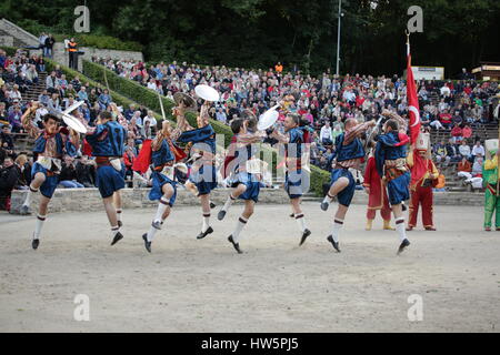 Berlino, Germania, Giugno 20th, 2014: Berlino Tattoo militare music show Foto Stock