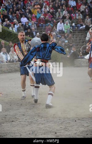 Berlino, Germania, Giugno 20th, 2014: Berlino Tattoo militare music show Foto Stock