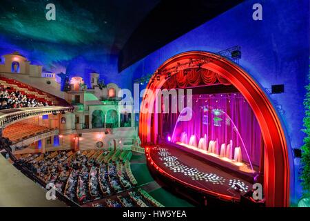 Francia, Parigi, Grand Rex Cinema, acquatico visualizza Foto Stock