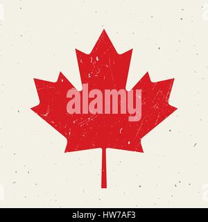 Foglia di acero Illustrazione Vettoriale