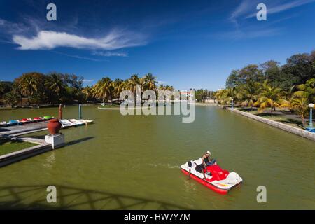 Cuba, provincia di Matanzas, Varadero, Parque Parco Josone Foto Stock