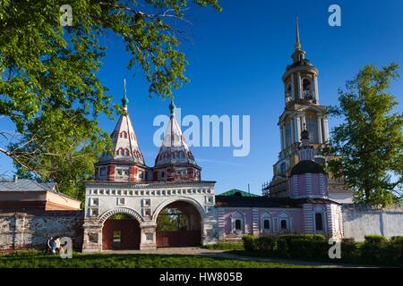 La Russia, Vladimir Oblast, Golden Ring, Suzdal, Monastero della Deposizione di Santa Robe Foto Stock