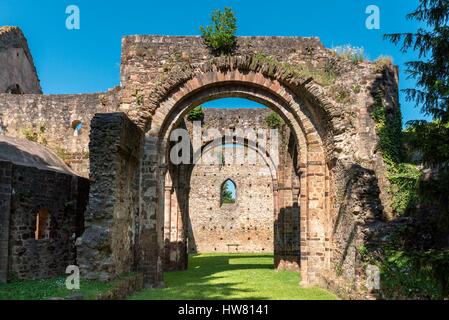 Francia, Ille-et-Vilaine, Saint-Sulpice-la-Forêt, l abbazia di Notre-dame-du-Nid-au-Merle Foto Stock
