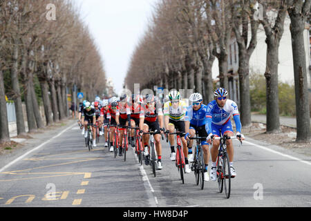 18 marzo 2017 108th Milano - Sanremo cofano William (FRA) FDJ Foto: Cronos/Yuzuru Sunada Foto Stock
