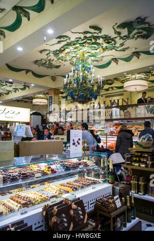 Inghilterra, Londra, Kinghtsbridge, Harrod's Department Store, food court Foto Stock