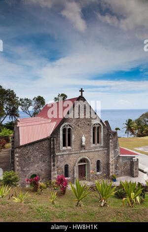 Dominica, Roseau, Grand Bay Area, Berekua chiesa del paese Foto Stock