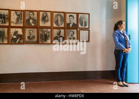 Cuba, Ciudad de la Habana Province, La Havana, La Habana Vieja district elencati come patrimonio mondiale dall' UNESCO, il luogo di nascita di Jose Marti ora un museo Foto Stock