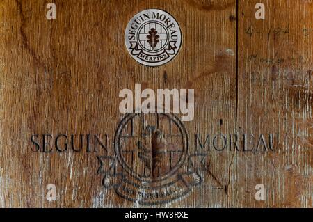 Haiti, Port au Prince, Barbancourt rum distillery, cantina Foto Stock