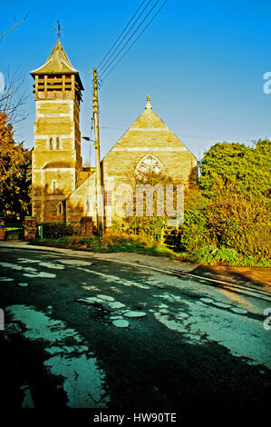 Chiesa della Santa Trinità. Elvington, Yorkshire Foto Stock