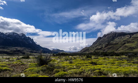 Il futuro Patagonia Parco Nazionale del Cile Foto Stock