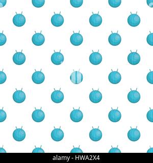 Modello di fitball, stile cartoon Illustrazione Vettoriale