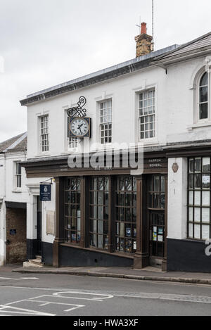 Harrow School Shop, Harrow sulla collina, Inghilterra Foto Stock