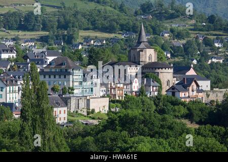 Francia, Hautes Pirenei, Saint Savin Foto Stock