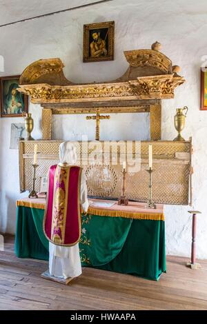 La Colombia, Boyaca reparto, attorno a Villa de Leyva, convento del Santo Ecce Homo, massa Foto Stock