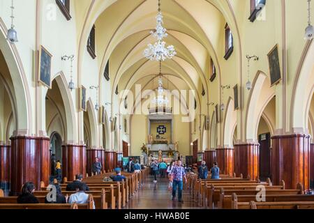 La Colombia, Cundinamarca dipartimento, Bogotà, Cerro de Monserrate (3152 m), chiesa Foto Stock