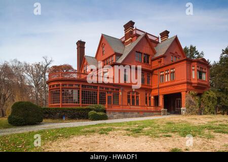 Stati Uniti, New Jersey, West Orange, Thomas Edison National Historical Park, Glenmont, ex casa di Thomas Edison Foto Stock