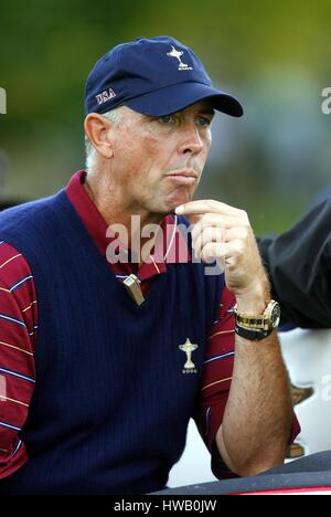 TOM LEHMAN USA la RYDER CUP CAPTAIN THE K CLUB STRAFFAN COUNTY KILDARE IRLANDA 24 Settembre 2006 Foto Stock