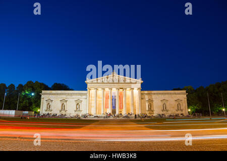 Monaco di Baviera, Germania - 7 Giugno 2016: Glyptothek, un museo commissionato dal re bavarese Ludwig ho a casa la sua collezione di greco e romano sculptu Foto Stock